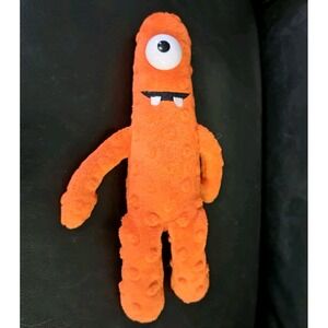 Yo Gabba Gabba Muno TY Beanie Baby 2014 Plush Red Monster‎ with Tag 10" Toy